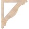 Ekena Millwork Funston Arts & Crafts Smooth Bracket, Douglas Fir, 3 1/2"W x 40"D x 44"H BKT04X40X44FST03SDF - alternate 4